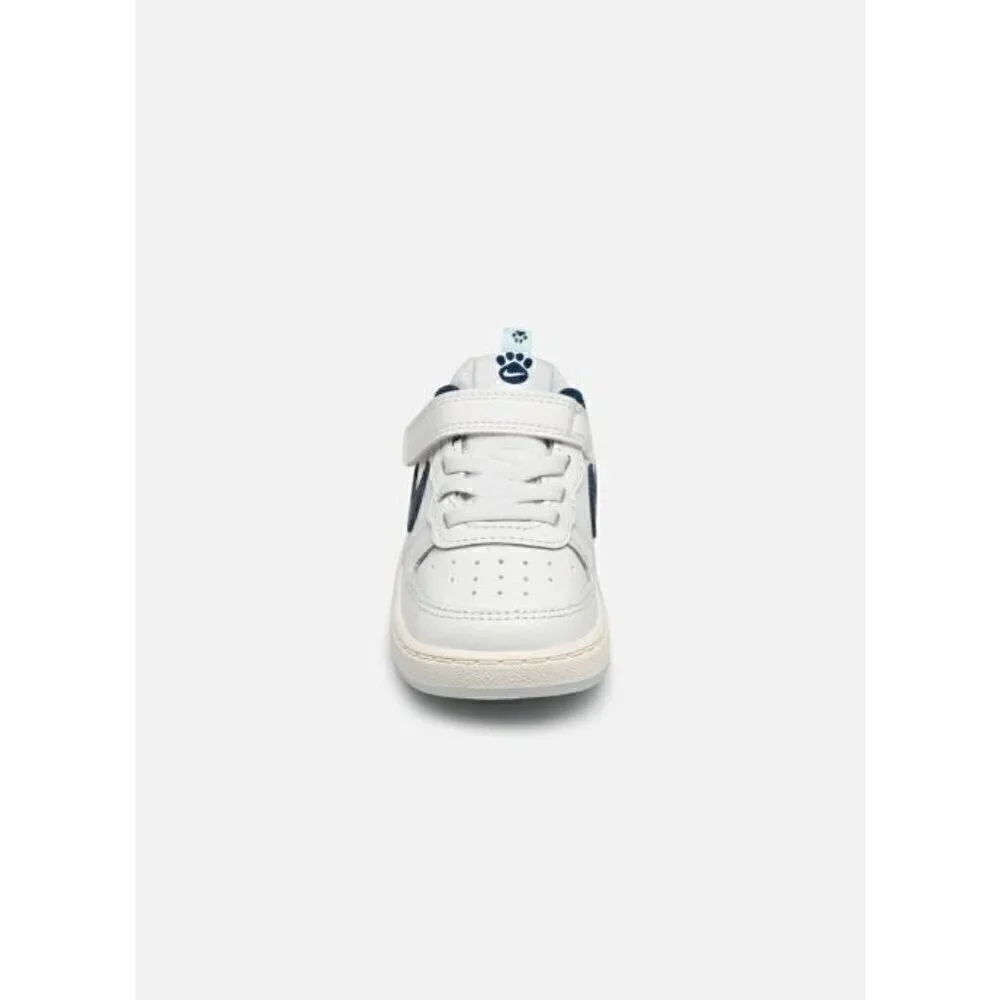Nike Court Borough Low 2 Se Sneakers Boys Size 10 (Tdv) White Blue Dog Paw
